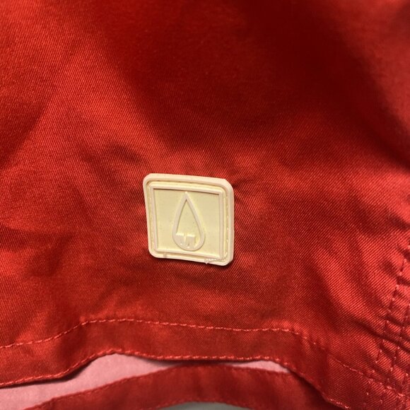 Mossimo Supply Co. Board Shorts Mens Size 38 Red & Gray Swim Shorts Surf Beach - Picture 2 of 8